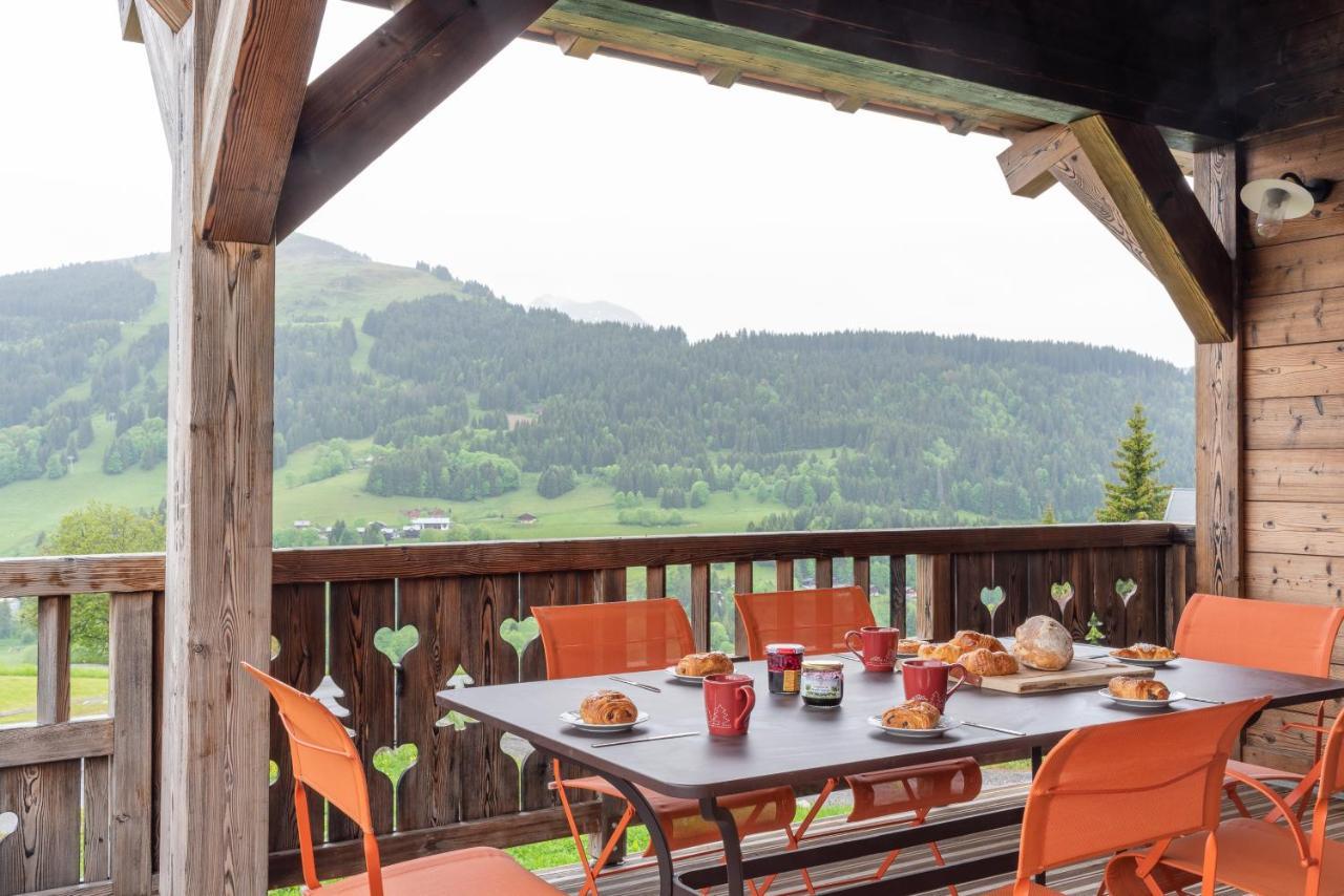 Chalet De L'Atray Les Gets Buitenkant foto